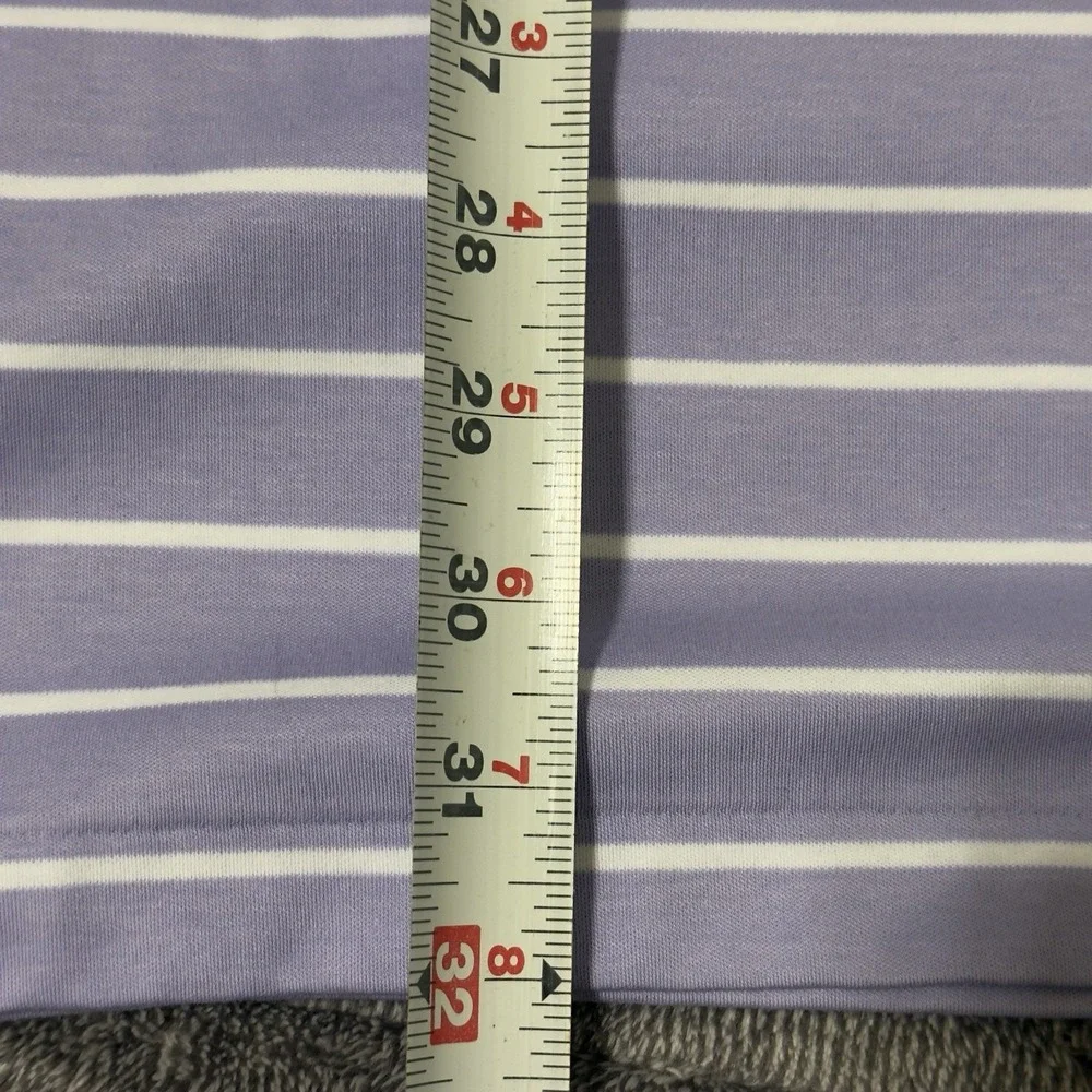 Polo Ralph Lauren Soft Cotton Polo Shirt Mens 2XL‎ Sky Lavender White Classic